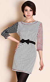 TS Mixed Stripe Slim Fit Dress