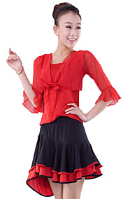 dancewear superior viscosa baile latino y falda para las damas teirs