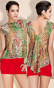 ts imprimé queue chemisier chemise