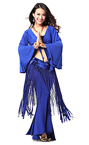 dancewear cystal bomull / polyester magedans belte antrekk for damene flere farger