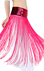 poliestere dancewear con fiocco / lustrini cintura danza del ventre per le signore colori più