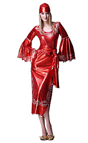 dancewear polyester met lovertjes buikdans prestaties jurk voor dames meer kleuren