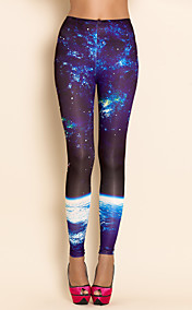 Estrelas E Ondas TS Imprimir Leggings
