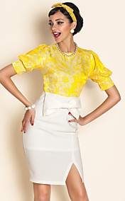 TS Kontrast Jacquard Dress