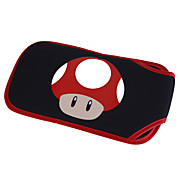  Cartoon Soft Pouch for Nintendo DS (Black + Red)