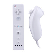  Remote en Nunchuk Controller voor Wii (wit)
