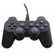  USB Wired DualShock 3 Control Pad for PS3/PC (Black)