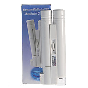  Portable 100X Microscope with LED Illumination (2*AA)