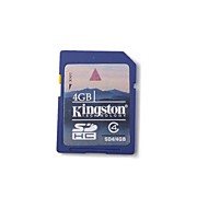  4gb kingston carte mémoire SDHC