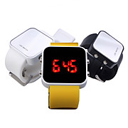  New Sport Style Square LED Watch with Mirror Face - Color Randomly Sent(6170773)