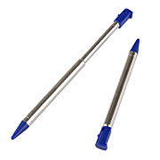  Pair of Metal Touch Pen Stylus for 3DS (Blue)