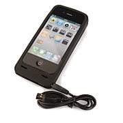  Solar Powered Silicon Case for Apple iPhone 4
