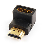  adaptador HDMI (f) a 90 ° HDMI (m)
