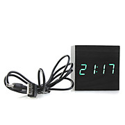  Wooden Decorative Desktop Clock Black
