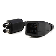  Xbox 360 to Xbox 360 Slim Transfer Power Adapter Converter Cable (Black)