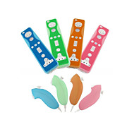  Protective Silicone Case for Wii Remote and Nunchuk Controller (Assorted Colors)