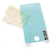  Protecteur d'écran pour 4 Apple iPhone avec un chiffon de nettoyage - vert clair