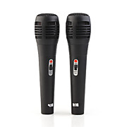  4-in-1 Universal Karaoke Microphone Set for Wii/PS3/PC/Xbox 360 (2-Pack)