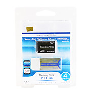  2GB Memory Stick Pro Duo Memory Card and Adapter