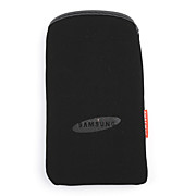  Velvet Soft Pouch Bag For Samsung i9100 (Black)