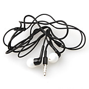  écouteurs stéréo intra-auriculaire avec micro pour 4/3g/3gs iPhone (Noir)