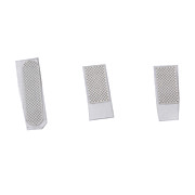  3-in-1 Anti-dust Button Protector for iPhone (Silver)