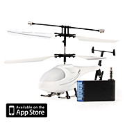  3 Channel I-Helicopter 777-171 with Gyro Controlled by iPhone/iPad/iPod iTouch (White)