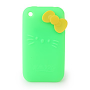 Protective Sillica Gel Soft Case for iPhone 3G (Green)