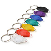  Multicolored Rainbow LED Keychain Flashlights (7-Pack)