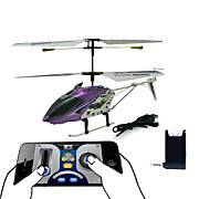  3 Channel i-Helicopter with Gyro Controlled by iPhone/iPad/iPod iTouch (Purple)