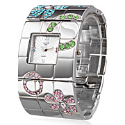  Silver Fashion Steel Bangle Women's Watch