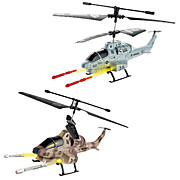  U809A Fire Missile Infrared Remote Control Helicopter for iPhone / iPod / iPad / Android (Assorted Colors)