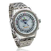  Analog - Digital Dual Display White Dial Wrist Watch WH-904