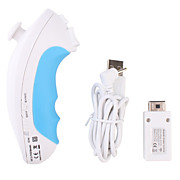  oplaadbare draadloze Nunchuk voor de Wii (wit)