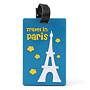  Travel Tag - Travel In Paris (Blue and Pink Assorted