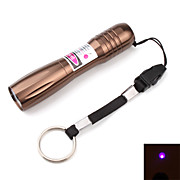  Potable Blue Laser Pointer with Battery and Charger (5mw,405nm,Brown)