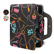  Colored Pattern PU Leather Bag for iPad 2