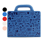  Postcard Style PU Leather Pouch with Stand for iPad 2