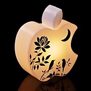  Floral Apple Shaped Lamp (Assorted Colors)