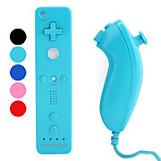  MotionPlus-afstandsbediening en Nunchuck controllers voor de Wii (retail doos, assorti kleuren)