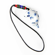  Ceramic Mobile Phone Pendant (Dolphin)