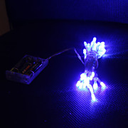  3M Blue 30 LED String Light 2 Sparking Modes (Flashing, Steady on)