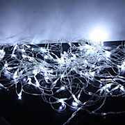  120 LED White Net Christmas Fairy String Light 8 Modes (220V, 1.5x1.5m)