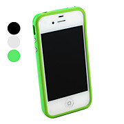  stijlvolle TPU bumperbinnenwerk case voor iPhone 4 en 4s (verschillende kleuren)