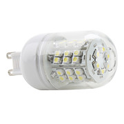  G9 3528 SMD 48-LED 150Lm White Light Bulb (3W, 230V)