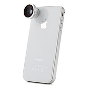  180 Degree Fish Eye/Super Wide Angle Macro Lens for iPhone 4, 4S and the New iPad (Green Film)