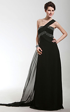MARYLA - kjole til Aften i chiffon og satin