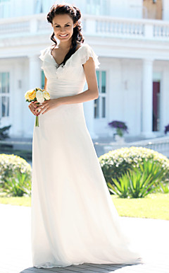 CHRISTINA - Vestido de Novia de Gasa y Satén elástico