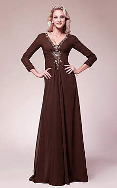 BELISA - kjole til brudens mor i chiffon