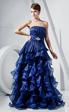 ACALIA - Abito da Sera in Organza